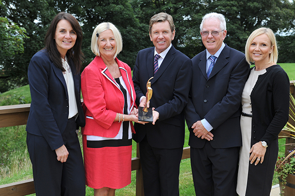 Springhill Care Group Directors (L to R) Donna, Kath, Ken (Chairman), Steve and Nicola.